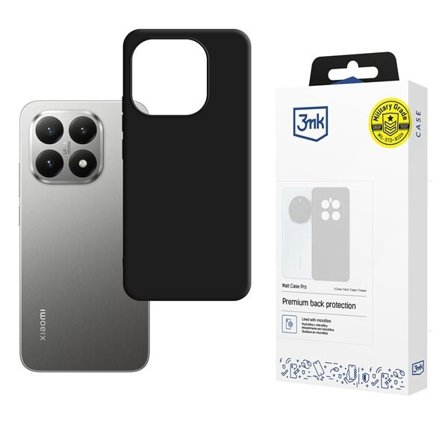 3mk Matt Case Pro-etui for Xiaomi 15T 5G - svart