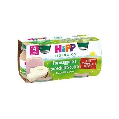 Hipp Bio Omogeneizzato Formaggino Prosciutto 2x80g 4 Mesi +