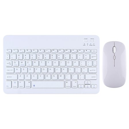 Trådlöst tangentbord och mus för iPad Air 5, 4 Pro, 11, Bluetooth, spanska, engelska, Android, iOS, Windows, telefon, surfplatta