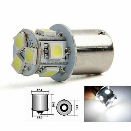 12v Dc Ba15s R5w 1156 5050 8smd Led Bilsvans Blinkerslampa Be