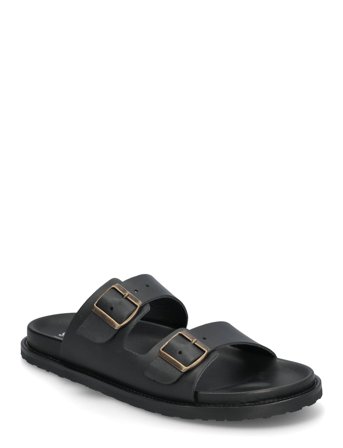 Magnus Slides Black Steve Madden