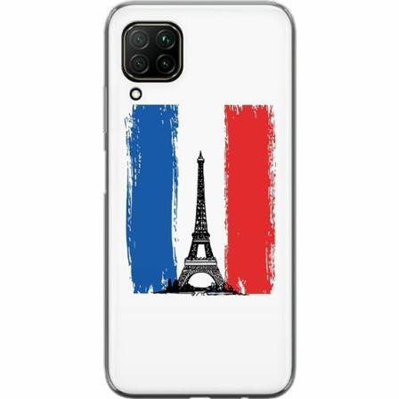 Huawei P40 Lite Genomskinligt Skal Frankrike