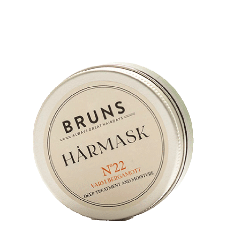 Bruns 22 Hårmask Varm Bergamott 350 ml