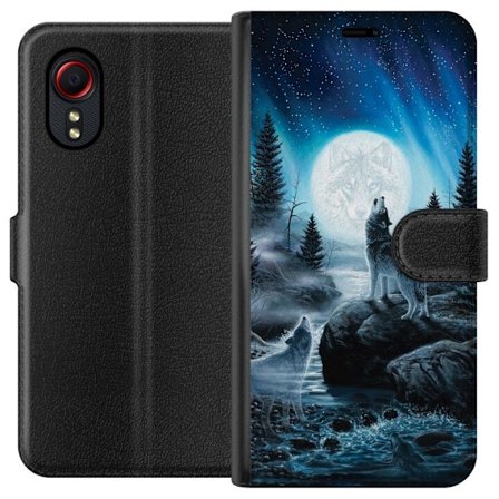 Kompatibelt Plånboksfodral till Samsung Samsung Galaxy Xcover 5 Wolf / Varg