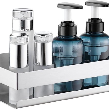 Mögelresistent, tvättbar duschdraperi med viktad fåll