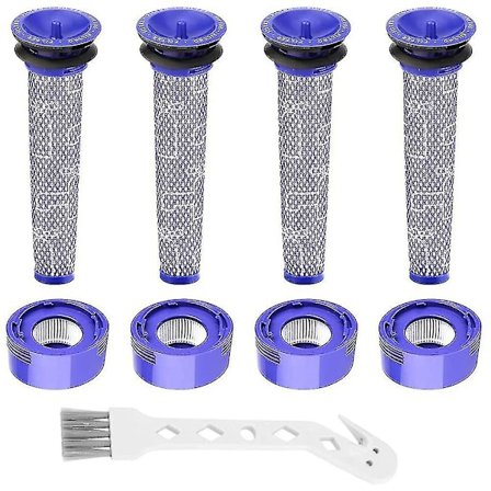 Vakuumfiltersett for Dyson V7 & V8, Forfilter og HEPA-etterfilter - Snngv