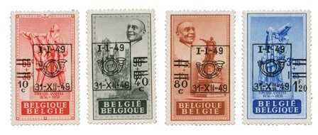 Belgien 1949 - OBP 803-06 - Postfrisk