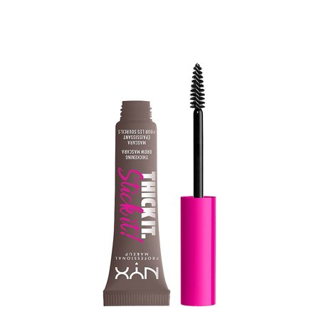 NYX PROFESSIONAL MAKEUP Thick It. Stick It! Brow Mascara Cool Ash Brown, Makeup, Øjne, Øjenbryn