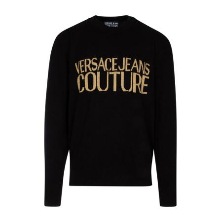 Versace Jeans Couture Knitwears Sort, Herre