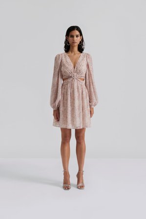 Malina - Fiora mini dress - XL - Mist