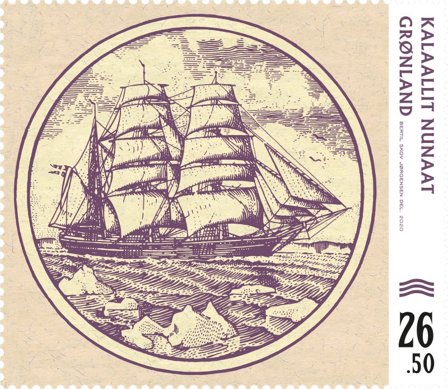 Grønland - Pengesedler - Postfrisk frimærke