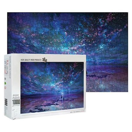 Puslespill for voksne 1000 brikker Stort puslespill Interessante leker Personlig gave Bursdagsgaver til barn