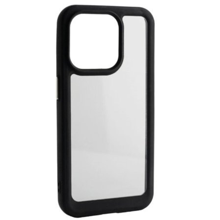 Akryl Matt Skal för iPhone 14 Svart