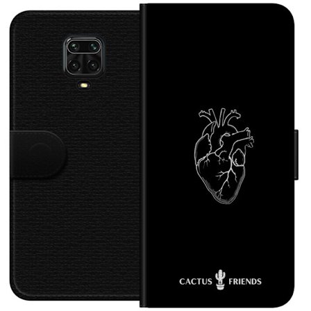 Yhteensopiva Lompakkokotelo Xiaomi Xiaomi Redmi Note 9 Pro Kaktus ja Ystävät - Keskiaikaan Anatomia Sydän