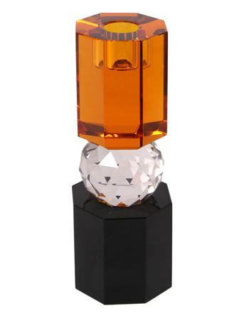 Crystal Candle Holder Home Decoration Candlesticks & Tealight Holders Candlesticks Multi/mønstret C'est Bon