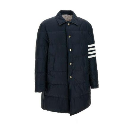 Thom Browne, Jackets Niebieski, Mężczyzna, Rozmiar: L
