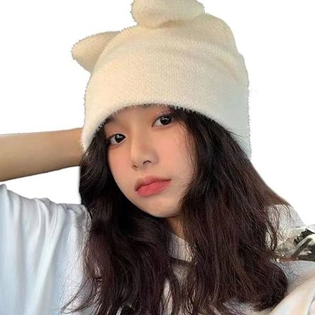 Lue, Unisex Øreklokker Plysjlue Lang Øreform Lue Varm Vinter Plysj Varme Skitilbehør for Voksne Tenåringer