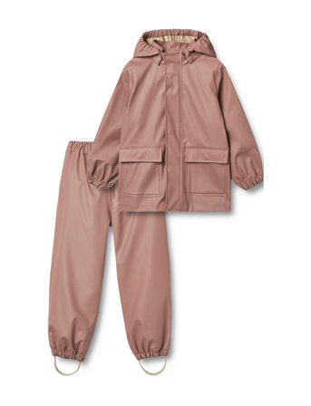 Wheat Rainwear Ola Set - Pink - 152