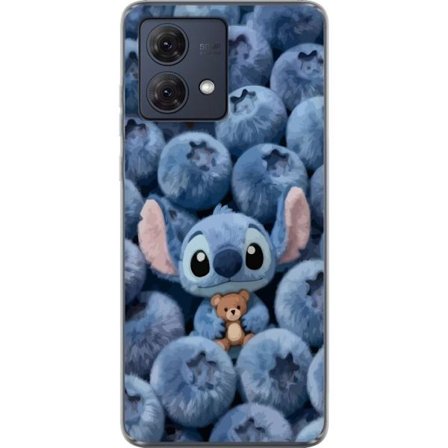 Yhteensopiva Puhelinkuori Motorola Moto G84 Lady Gaga minimalistinen juliste kitaralla ja monokromisella suunnittelulla