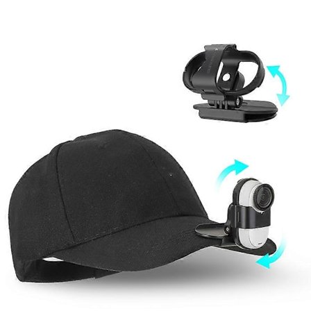 Kamerahållare Skärmklämma Första Person Fotografering Anknäbbshatt Huvudfäste Tillbehör för Insta360 GO 3S
