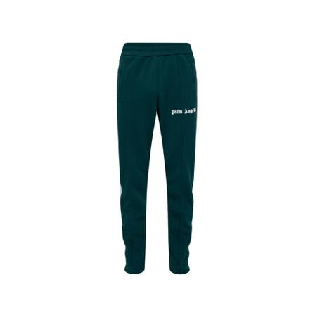 Palm Angels Sweatpants with logo , Groen , Heren , Maat: XL