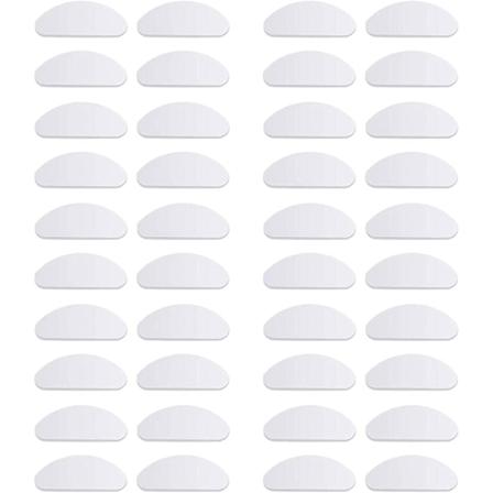 20 Par Glasögon Näsdynor Glasögonkuddar Halksäkra Silikon Mjuka Näsdynor Självhäftande Näsdynor (transparent, 1,5 Mm)