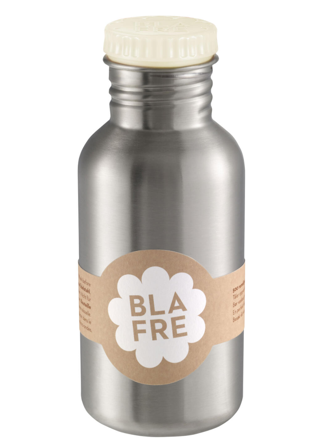 Blafre Stålflaske Beige kork 500ml
