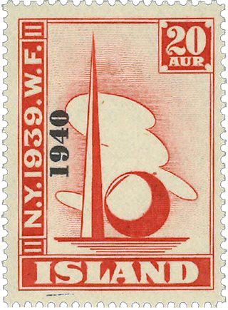 Island 1940 - AFA 219 - Postfrisk
