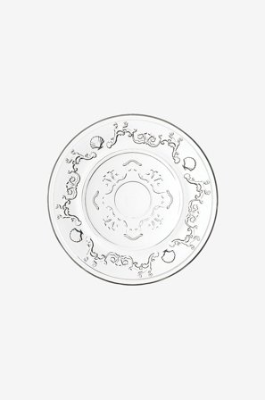 La Rochére - Liten Tallrik Versailles 6 glas La Rochere - Transparent - Glas - Från Homeroom