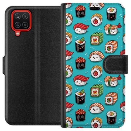Samsung Galaxy A12 Tegnebogsetui Sushi