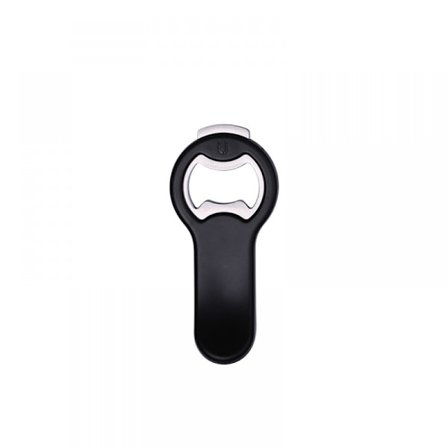 2 i 1 magnetisk kapsylöppnare för öl för kylskåp och husbil med kapsylfångare