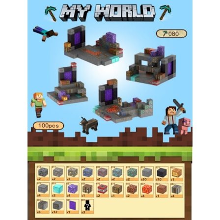 My Magnetic World Magnetisk Byggekloss Leketøysett - Baneoverføring