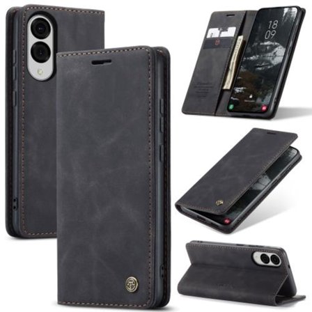Samsung Galaxy S25 Edge 5G Skal CaseMe 013 Multifunktionell Horisontell Flip Läder
