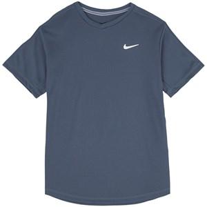 Kids - NIKE Blue Grey Branded T-Shirt 13-15 Years - Tops - 13-15 years - Blue - Junge