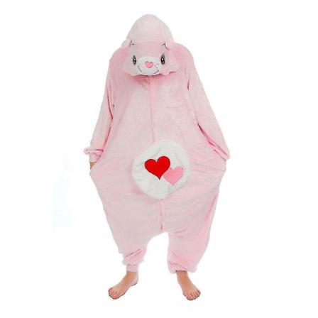 Halloween Unisex Onesie Kigurumi Kostume Fancy Dress Hættetrøjer Pyjamas Nattøj-9-1 - Perfet Love Bea Love Bear XL for 180-190cm
