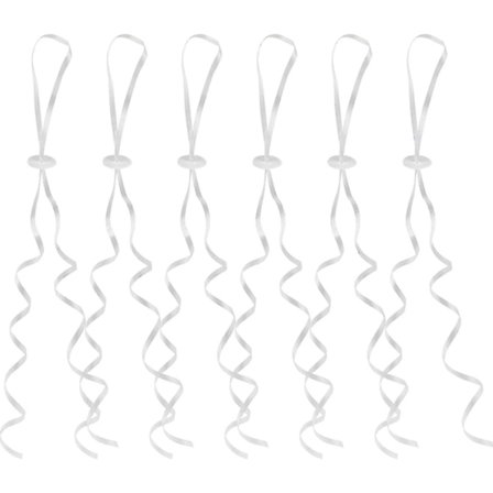 Ballonbeslag Ballonclips 100 stk Ballonbåndsforsegling Clips Længde 1,2M