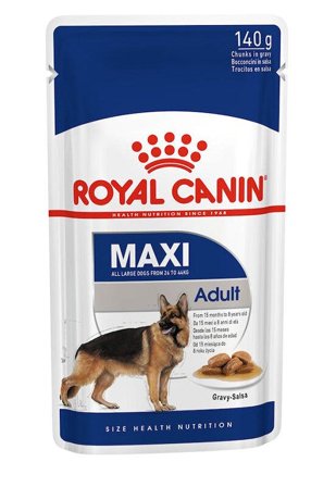 Royal Canin Maxi Adult Bocconcini In Salsa Per Cani 140g