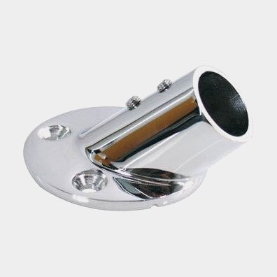 Bottenbeslag runt Ø22mm-45 grader RF stål