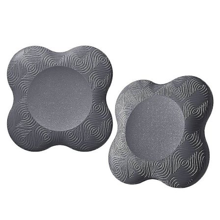 2 stk. bærbar yogaknæpude, skridsikker ekstra tyk knæpude til knæ, hænder, håndled og