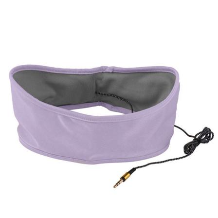Hiuspanta sisäänrakennetuilla kuulokkeilla - Puuvilla/Fleece - Musta purple