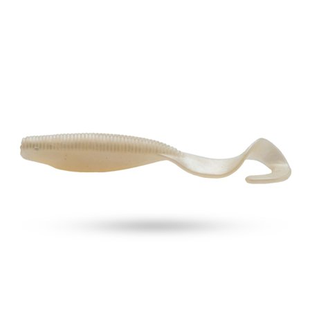 Z-man StreakZ Curly TailZ 4'' (5-pack) - Pearl