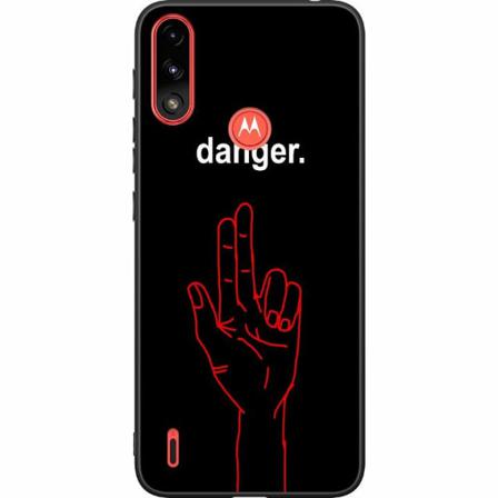 Motorola Moto E7i Power Svart Skal Stranger Things