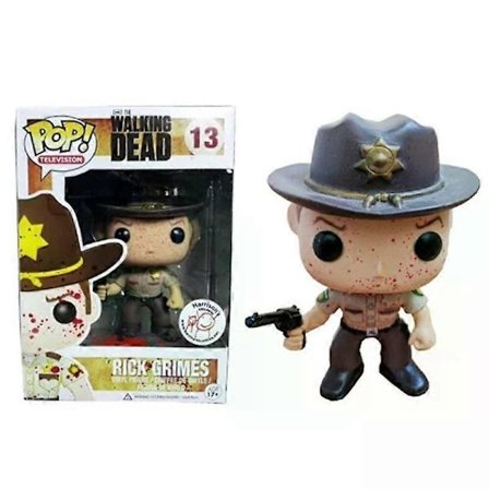 2025 Uusi Funko Pop The Walking Dead Amc Rick Grimes 13# Carol 153# Tyreese 310# Rosita 387# Vinyylihahmo Keräilymallilelut