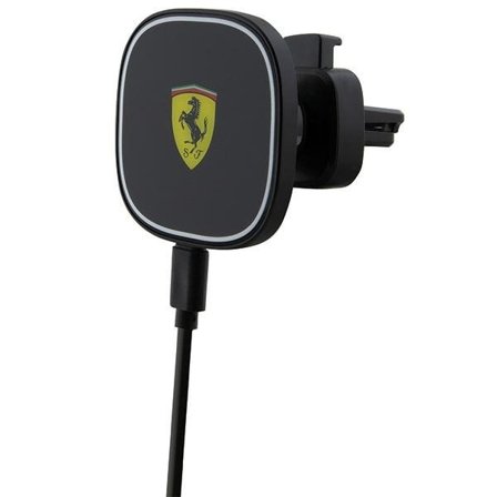 Ferrari fin. induksjon FECHMGLK 15W for rutenett svart/svart 2023 Collection MagSafe
