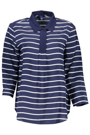 Gant Polo Maniche 3/4 Donna Blu