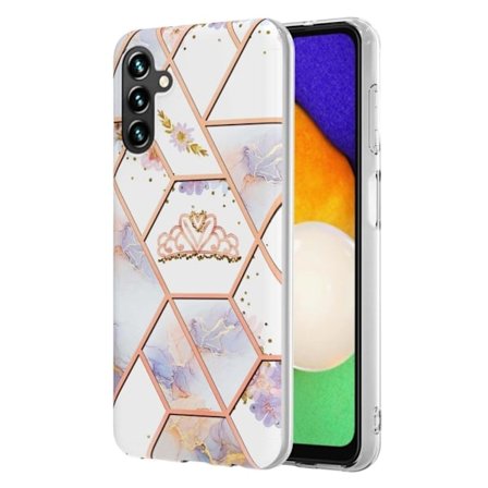Marble Samsung Galaxy A34 5G Suojakotelo - Kruunu