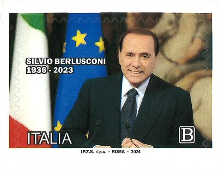 Italien - Silvio Berlusconi - Postfrisk frimærke