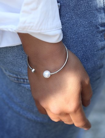 Edblad Luna Bangle - Silver - ONE SIZE