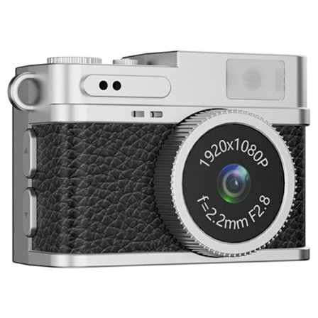 Bærbart minikamera 0,96" IPS-skjerm 1080p HD-videoopptaker Halskjede Retrokamera