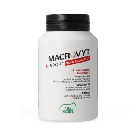 Alta Natura Macrovyt Sport Gold BCAA 2:1:1 100 Compresse